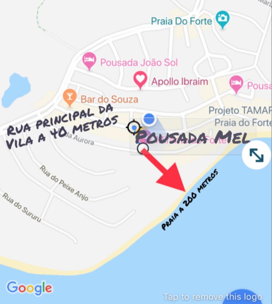 Pousada Mel Прая-ду-Форті Екстер'єр фото